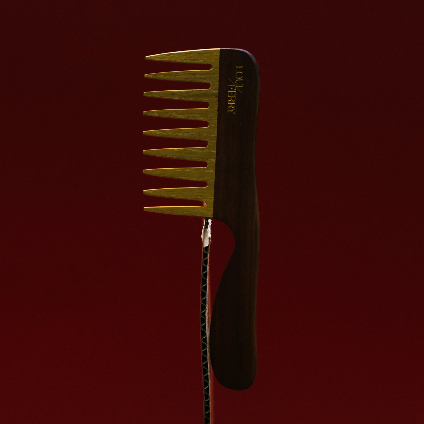 Luxury wooden hair comb "Los Angeles"